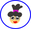 Drawing of a portrait of a child called Agnieszka